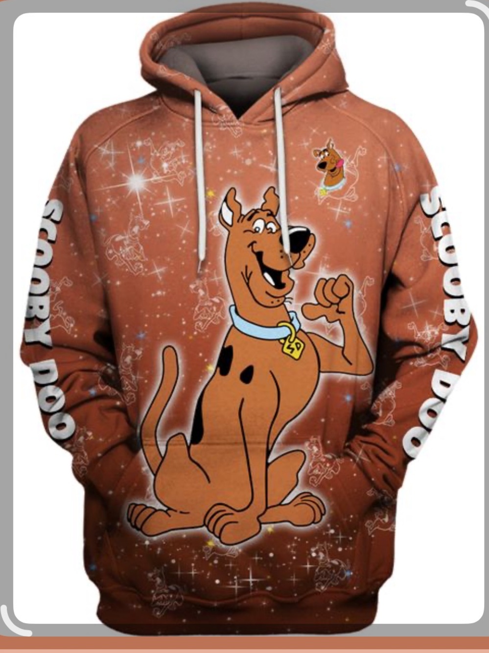 Scooby doo themed hoodie anime size XL new unisex - Picture 15 of 15